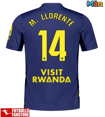 Atletico Madrid Marcos Llorente #14 Bortatröja 2025-26 Kortärmad